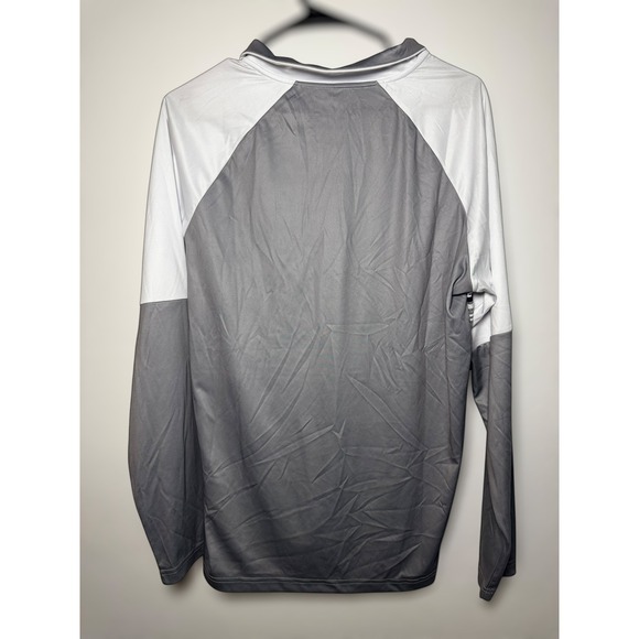 Dallas Cowboys Antigua 1/4 Zip Pullover Men's Size M NFL Long Sleeve Grey - Picture 9 of 10